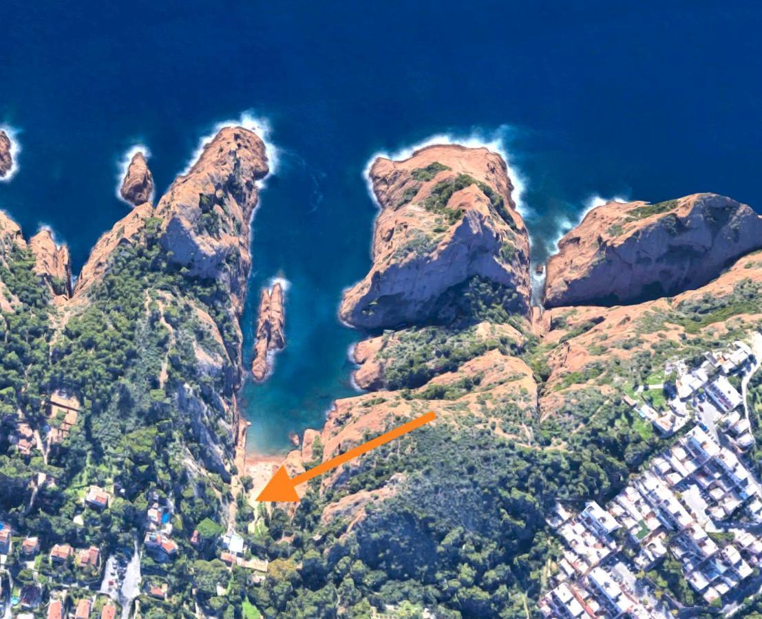 Hotel La Calanque De Figuerolles La Ciotat Zewnętrze zdjęcie