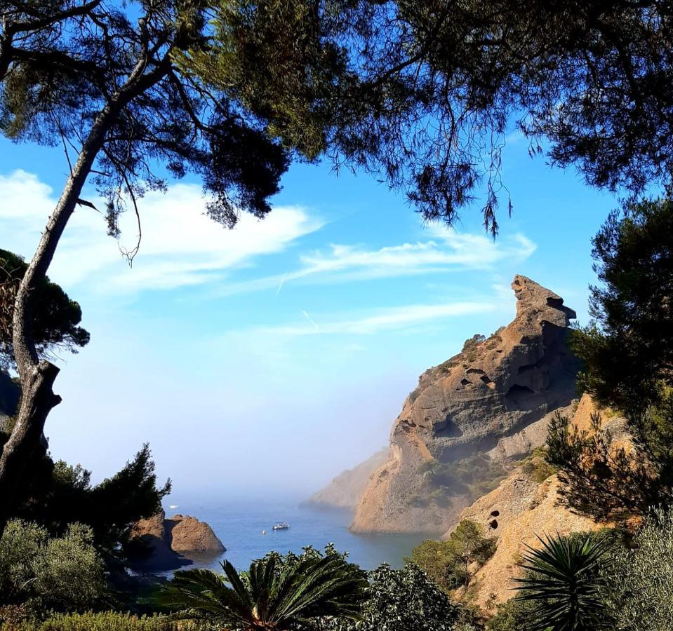 Hotel La Calanque De Figuerolles La Ciotat Zewnętrze zdjęcie